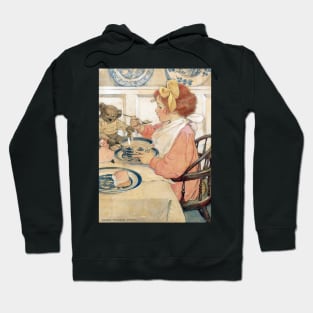 The Epicure by Jessie Willcox Smith Hoodie